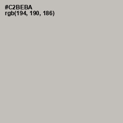#C2BEBA - Cotton Seed Color Image