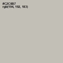 #C2C0B7 - Ash Color Image