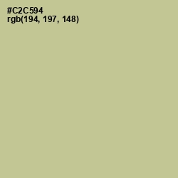 #C2C594 - Pine Glade Color Image