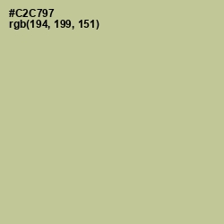 #C2C797 - Pine Glade Color Image