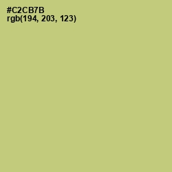 #C2CB7B - Chenin Color Image