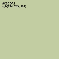 #C2CDA1 - Thistle Green Color Image