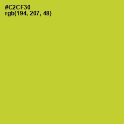 #C2CF30 - Pear Color Image