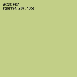 #C2CF87 - Pine Glade Color Image