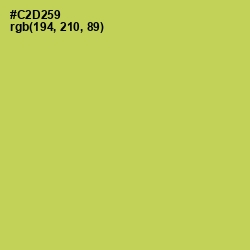 #C2D259 - Wattle Color Image