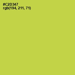 #C2D347 - Wattle Color Image