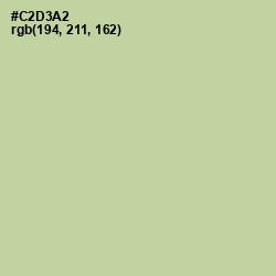 #C2D3A2 - Coriander Color Image