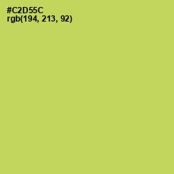 #C2D55C - Wattle Color Image
