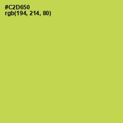 #C2D650 - Wattle Color Image