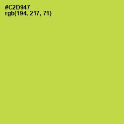 #C2D947 - Wattle Color Image
