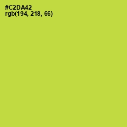 #C2DA42 - Wattle Color Image