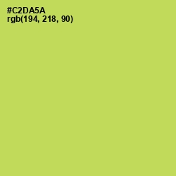 #C2DA5A - Wattle Color Image