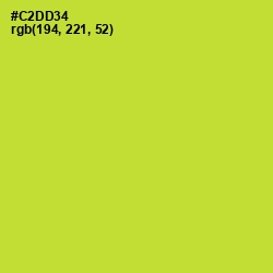 #C2DD34 - Pear Color Image