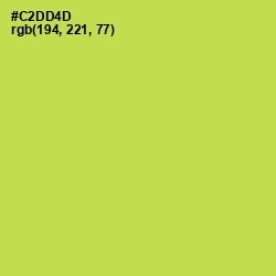 #C2DD4D - Wattle Color Image