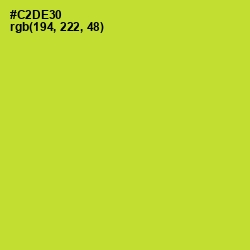 #C2DE30 - Pear Color Image