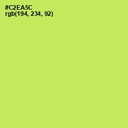 #C2EA5C - Yellow Green Color Image