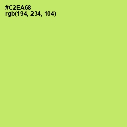 #C2EA68 - Yellow Green Color Image