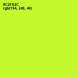 #C2F82C - Pear Color Image