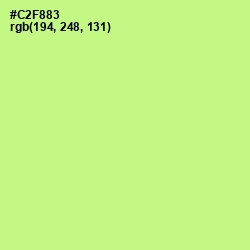 #C2F883 - Reef Color Image