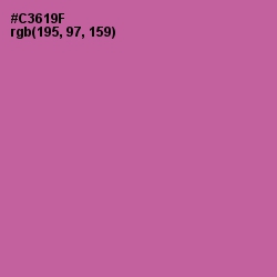 #C3619F - Charm Color Image
