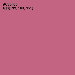 #C36483 - Charm Color Image