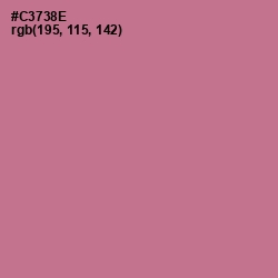 #C3738E - Charm Color Image