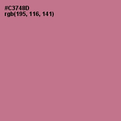 #C3748D - Charm Color Image