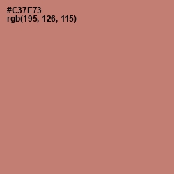 #C37E73 - Contessa Color Image