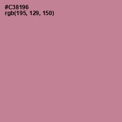 #C38196 - Puce Color Image