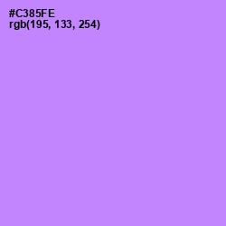 #C385FE - Light Wisteria Color Image
