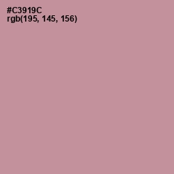 #C3919C - Oriental Pink Color Image