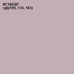 #C3AEB7 - Lily Color Image