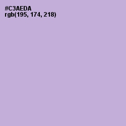 #C3AEDA - Light Wisteria Color Image