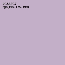 #C3AFC7 - Lilac Color Image