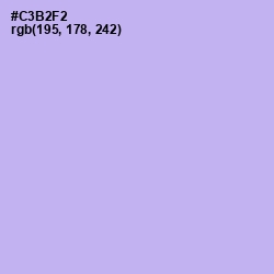 #C3B2F2 - Perfume Color Image