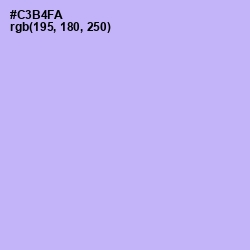 #C3B4FA - Perfume Color Image