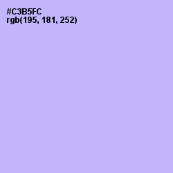 #C3B5FC - Perfume Color Image