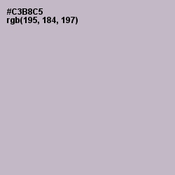 #C3B8C5 - Pale Slate Color Image