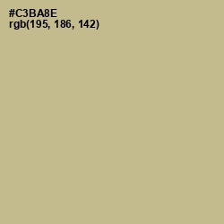 #C3BA8E - Sorrell Brown Color Image