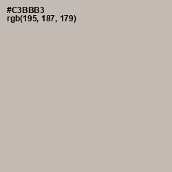 #C3BBB3 - Tea Color Image