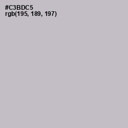 #C3BDC5 - Pale Slate Color Image