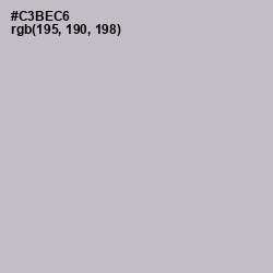 #C3BEC6 - Pale Slate Color Image