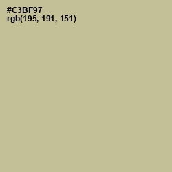#C3BF97 - Rodeo Dust Color Image