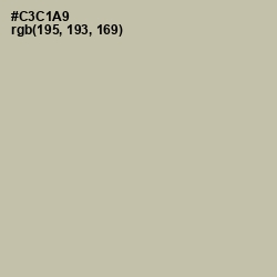 #C3C1A9 - Chino Color Image