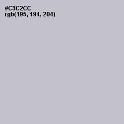 #C3C2CC - Pumice Color Image