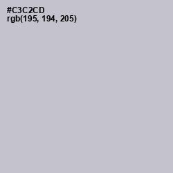 #C3C2CD - Pumice Color Image