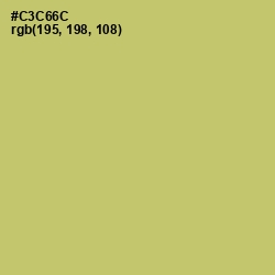 #C3C66C - Tacha Color Image