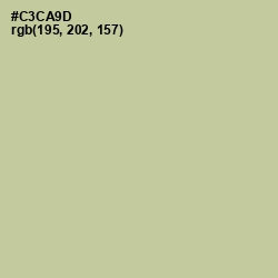 #C3CA9D - Pine Glade Color Image