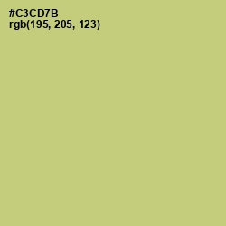 #C3CD7B - Chenin Color Image