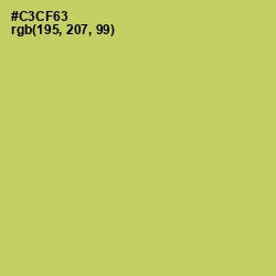 #C3CF63 - Tacha Color Image